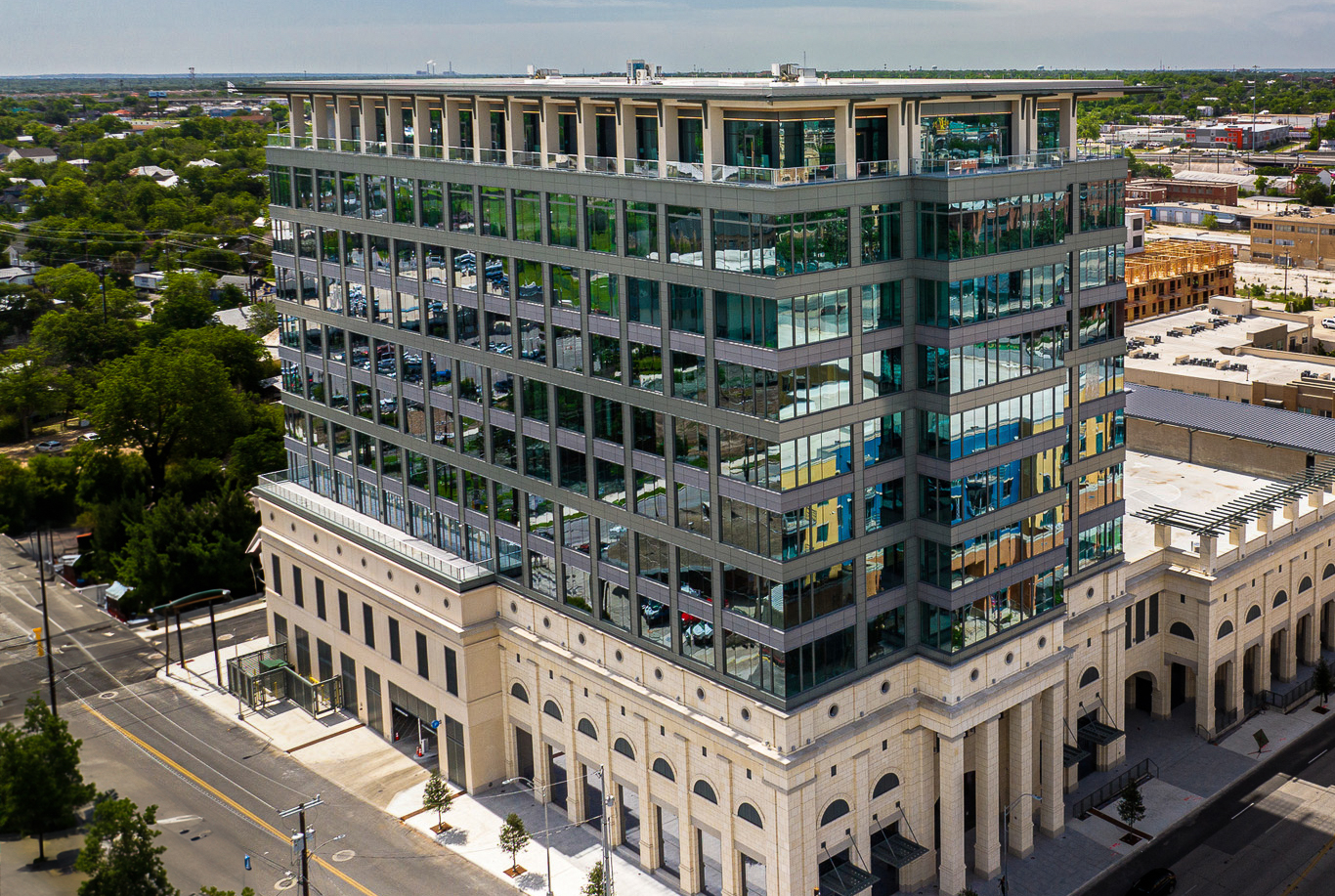building of the Jefferson Bank HQ