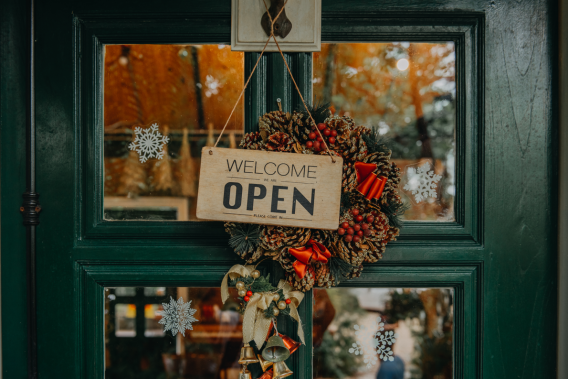 Business Open for the Holidays