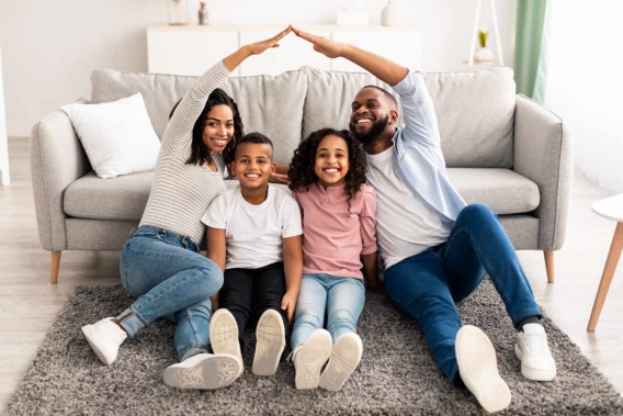 Family together for national insurance awareness day
